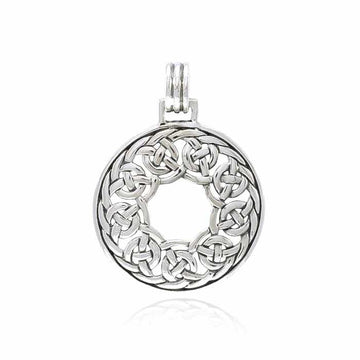 Celtic Knotwork Silver Pendant TPD3724 - Jewelry